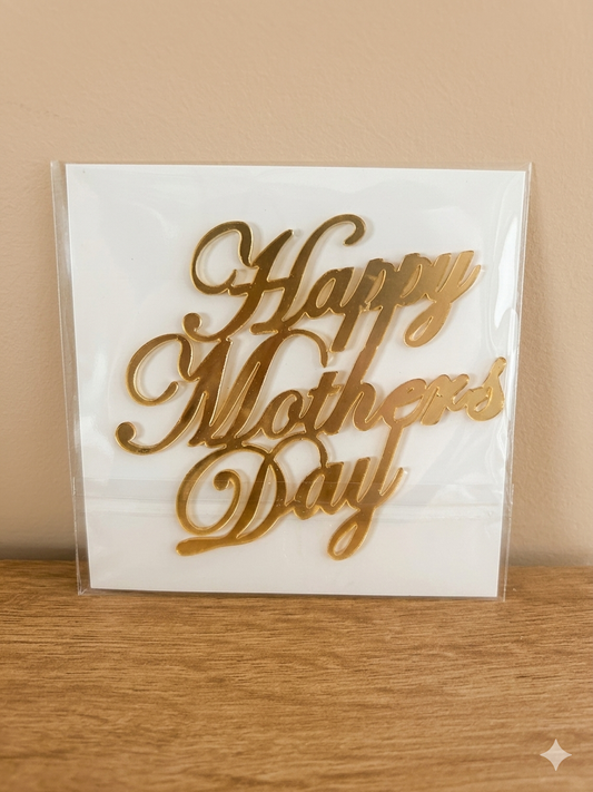 Topper « Happy mother’s day »